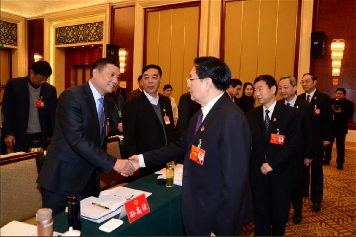 榮業集團董事長孫高俊出席河南省第十三屆人民代表大會第二次會議